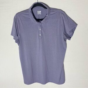 32° Cool Light Purple Short Sleeve Polo Shirt XL